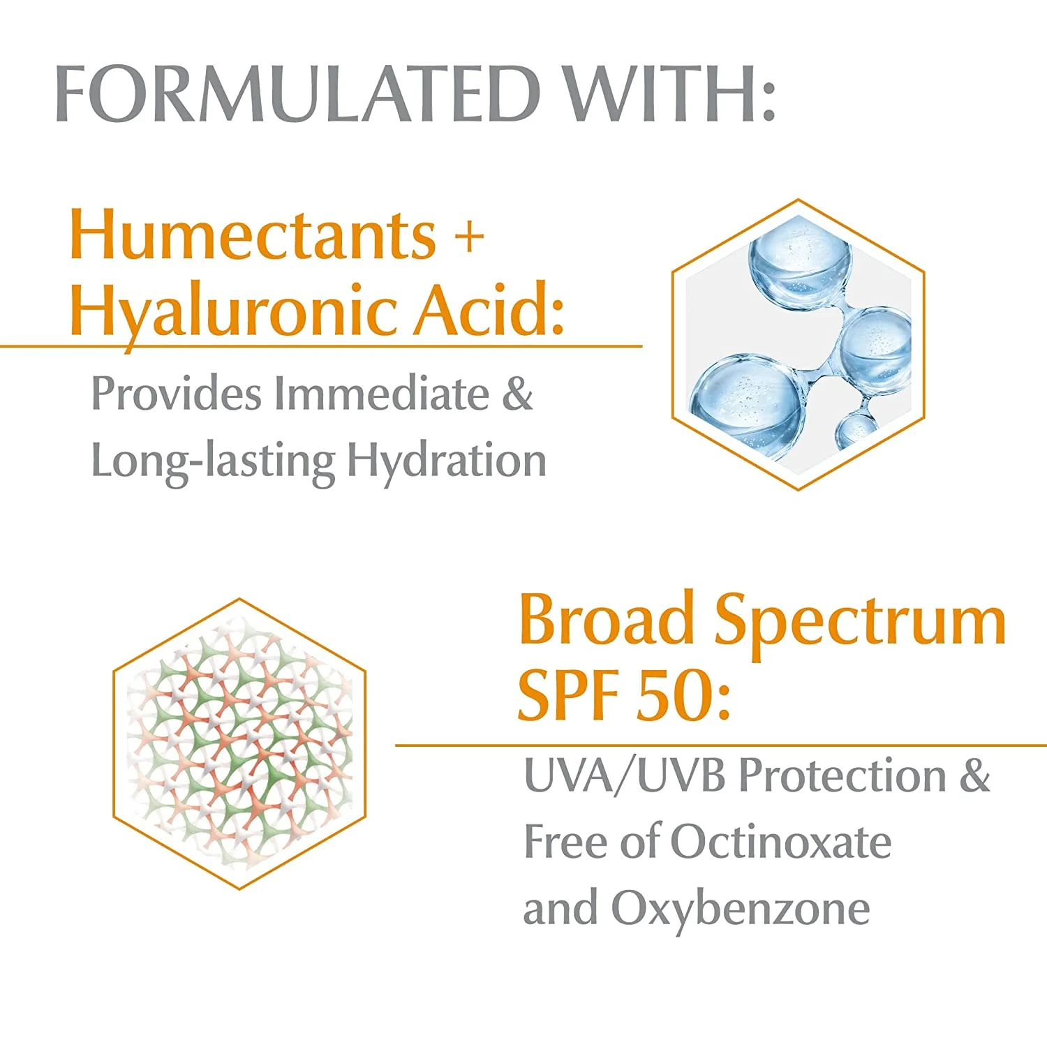 EUCERIN ADVANCED HYDRATION+HYALURONIC ACID SPF 50 6 Oz - Image 3