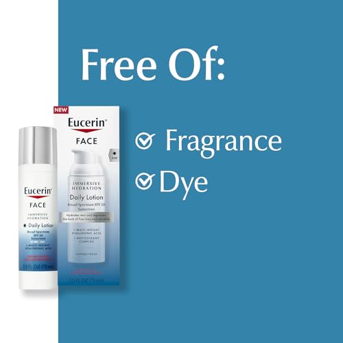 Eucerin Face Immersive Hydration Daily Lotion Broad Spectrum SPF 30 Sunscreen 2.5 fl oz - Image 11