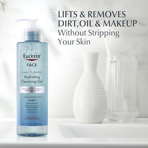 Eucerin Gentle Hydrating Face Cleansing Gel 13.5 oz - Image 6