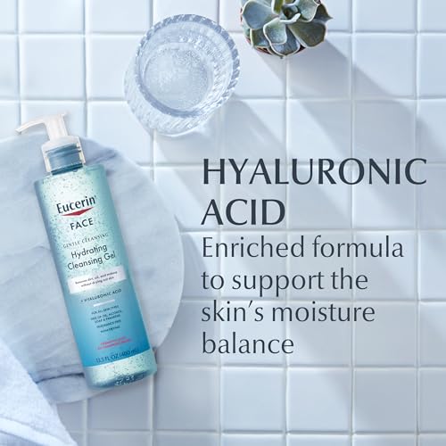 Eucerin Gentle Hydrating Face Cleansing Gel 13.5 oz - Image 8