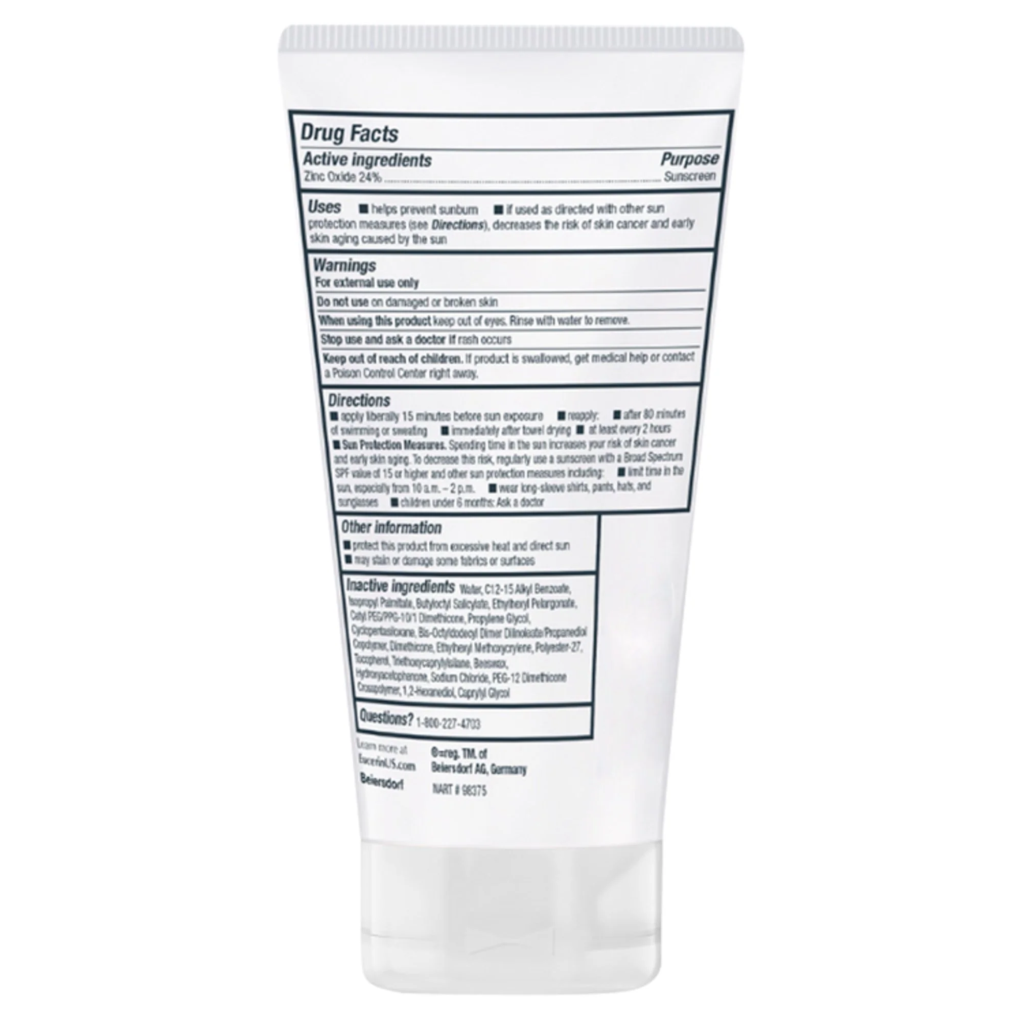 EUCERIN SENSITIVE MINERAL SPF 50 4 Oz - Image 2