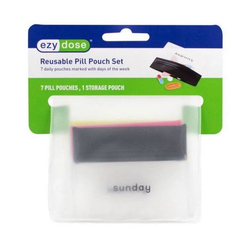 Ezy Dose, Reusable Pill Pouch, 1 Count