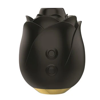 Fifty Shades of Grey Hearts and Flowers Suction Rose Black