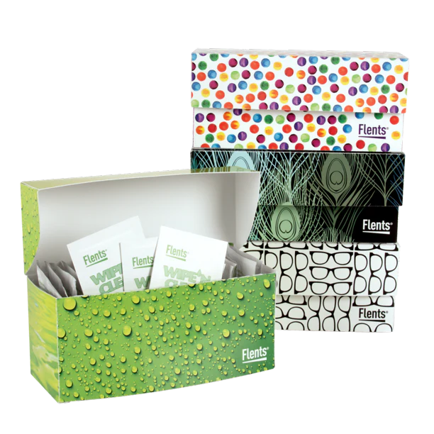 Flents Wipe 'n Clear¨ Lens Wipes Biodegradable