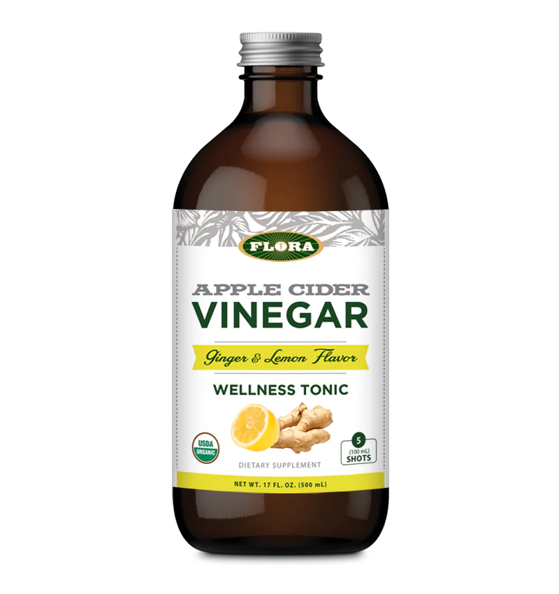 Flora Apple Cider Vinegar Ginger & Lemon