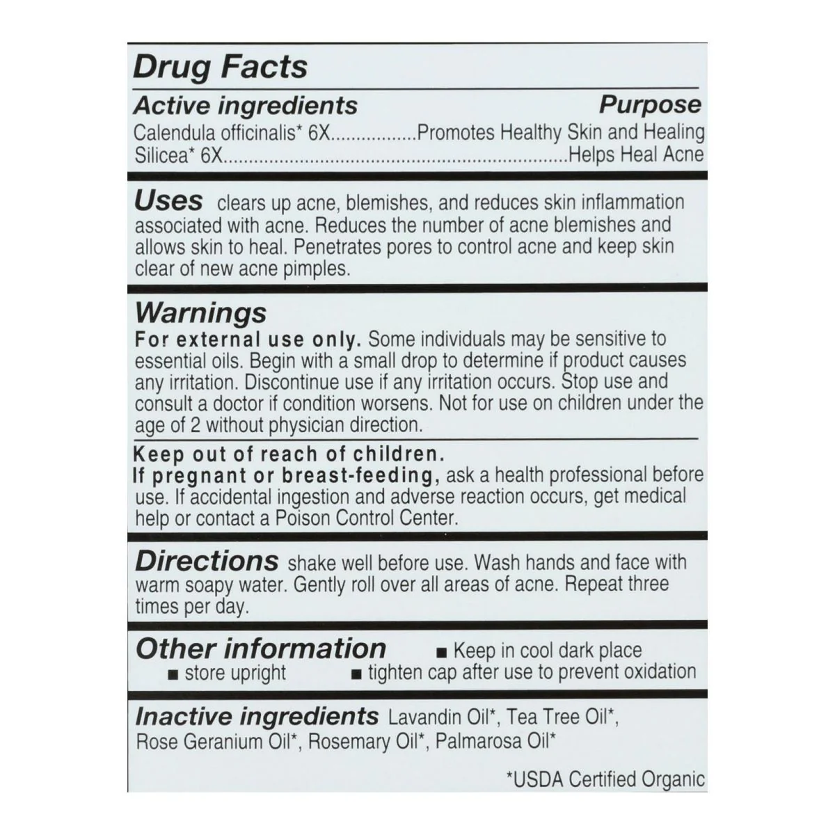 Forces Of Nature Acne / Pimple Control 4ml - Image 2