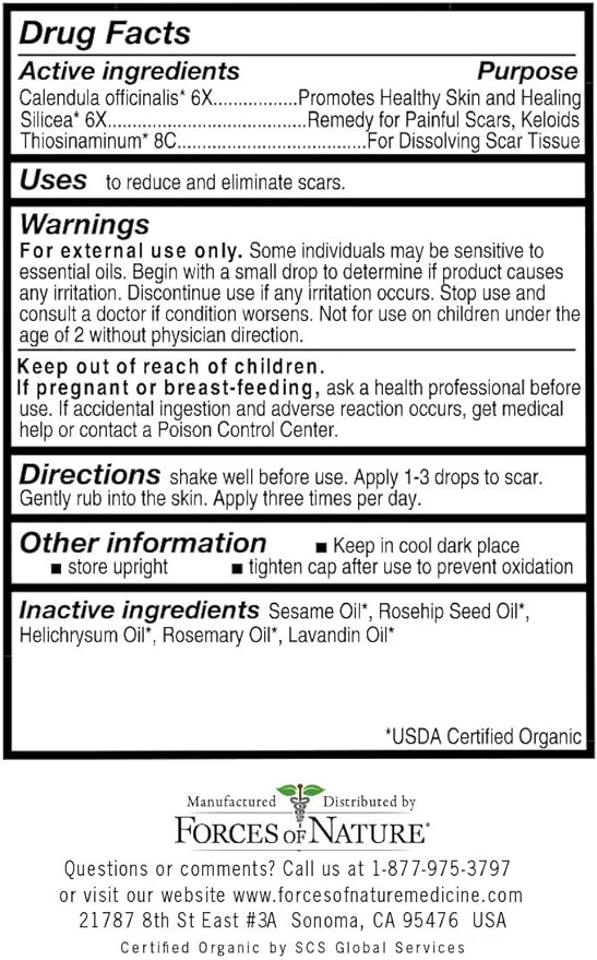 Forces Of Nature Scar Control 11Ml - Image 2