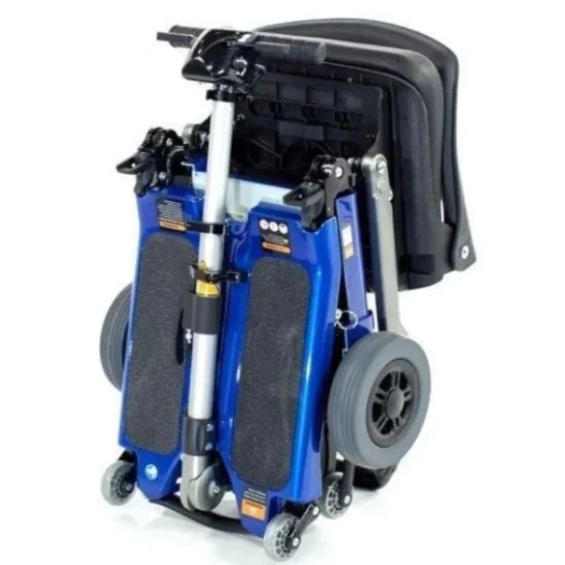 Freerider Deluxe Luggie Folding Electric Scooter Champagne - Image 2