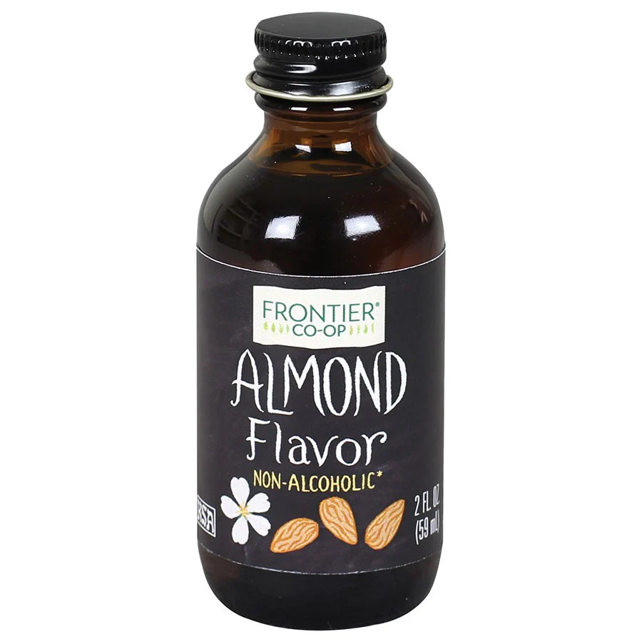Frontier Co-op, Almond Flavor, Non-Alcoholic, 2 Fl Oz