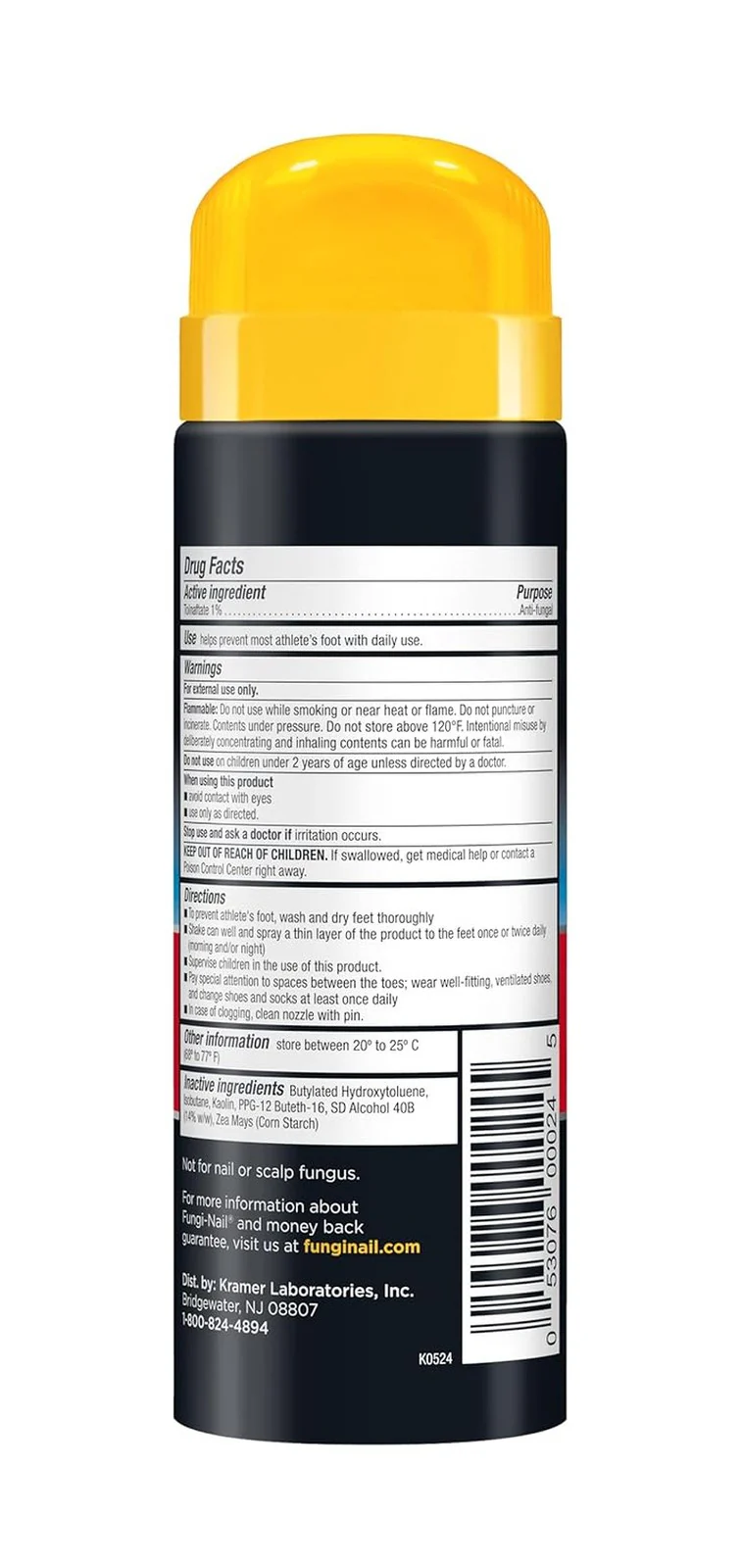 Fungi-Nail Everyday Antifungal Powder Spray, 4.6 OZ - Image 2