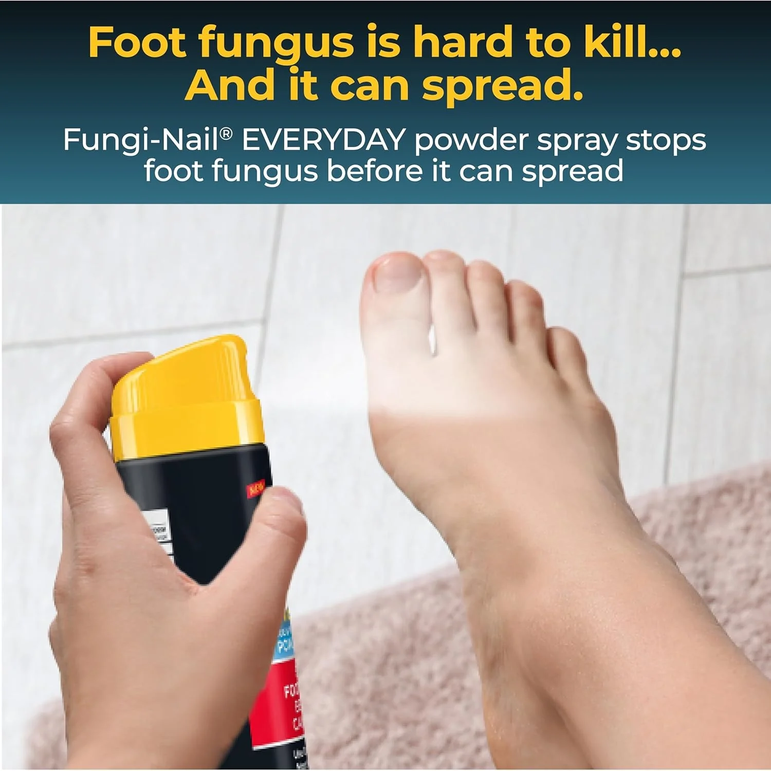 Fungi-Nail Everyday Antifungal Powder Spray, 4.6 OZ - Image 5