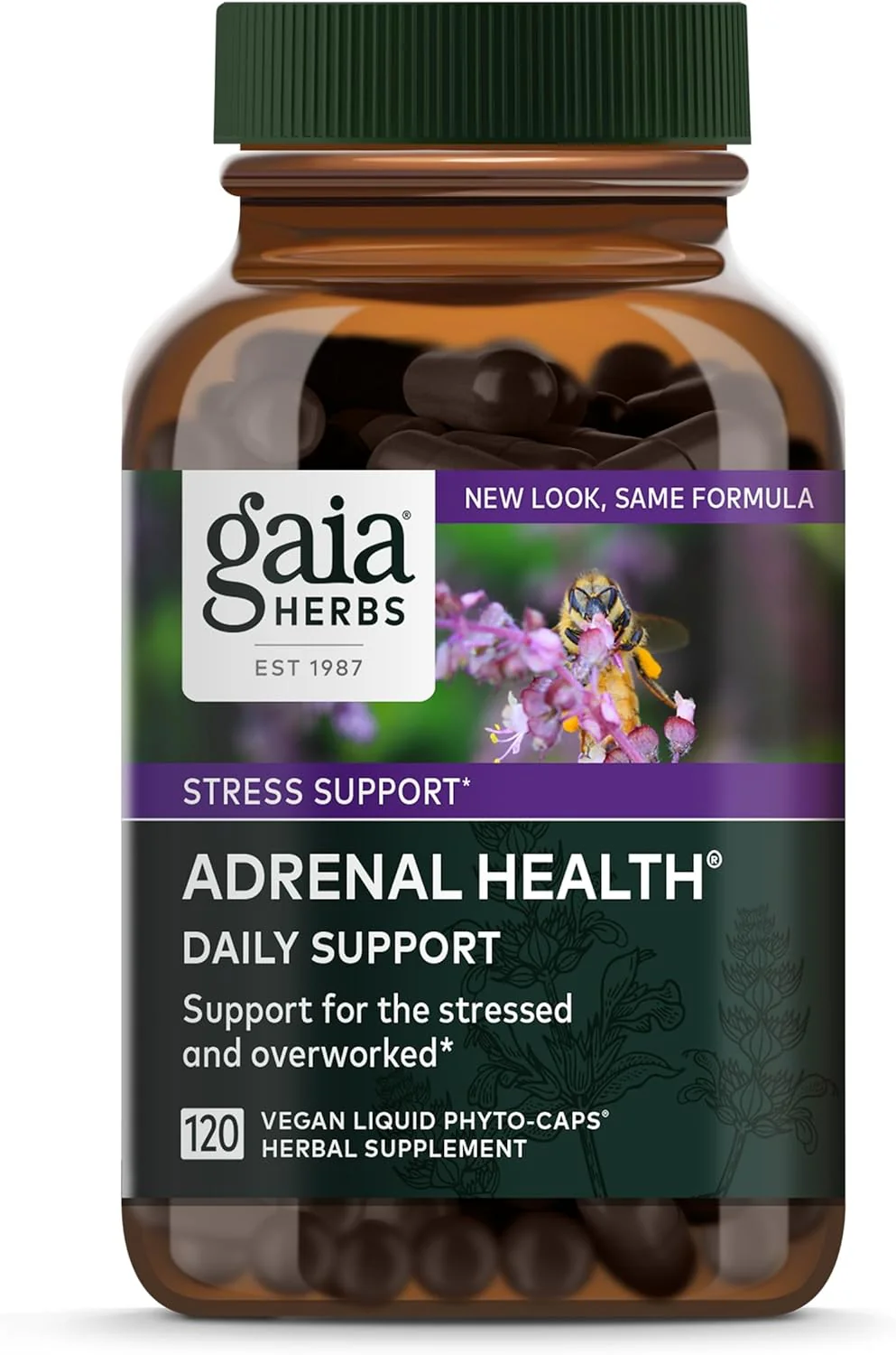 Gaia Herbs Adrenal Health Daily Support - Image 2