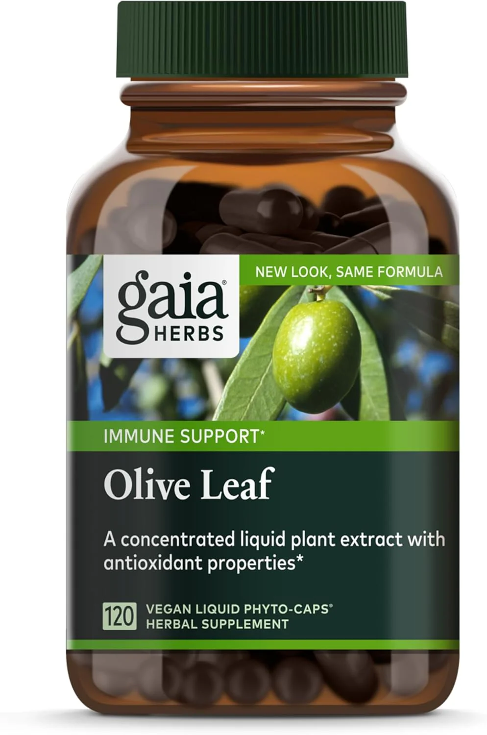 Gaia Herbs Olive Leaf - Image 2