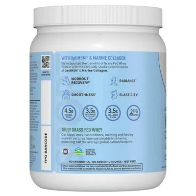 Garden Of Life Sport Grass Fed Whey+ Protein Vanilla 15.87oz - Image 2