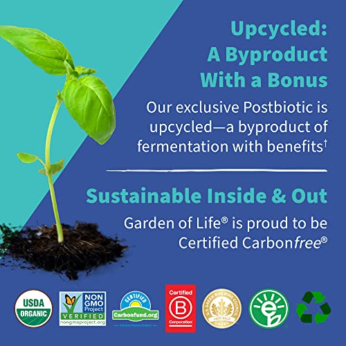 Garden of Life Dr. Formulated Probiotics, Gas & Bloating Supplement Vitamin 50 Billion CFU 30 Veg Caps - Image 6