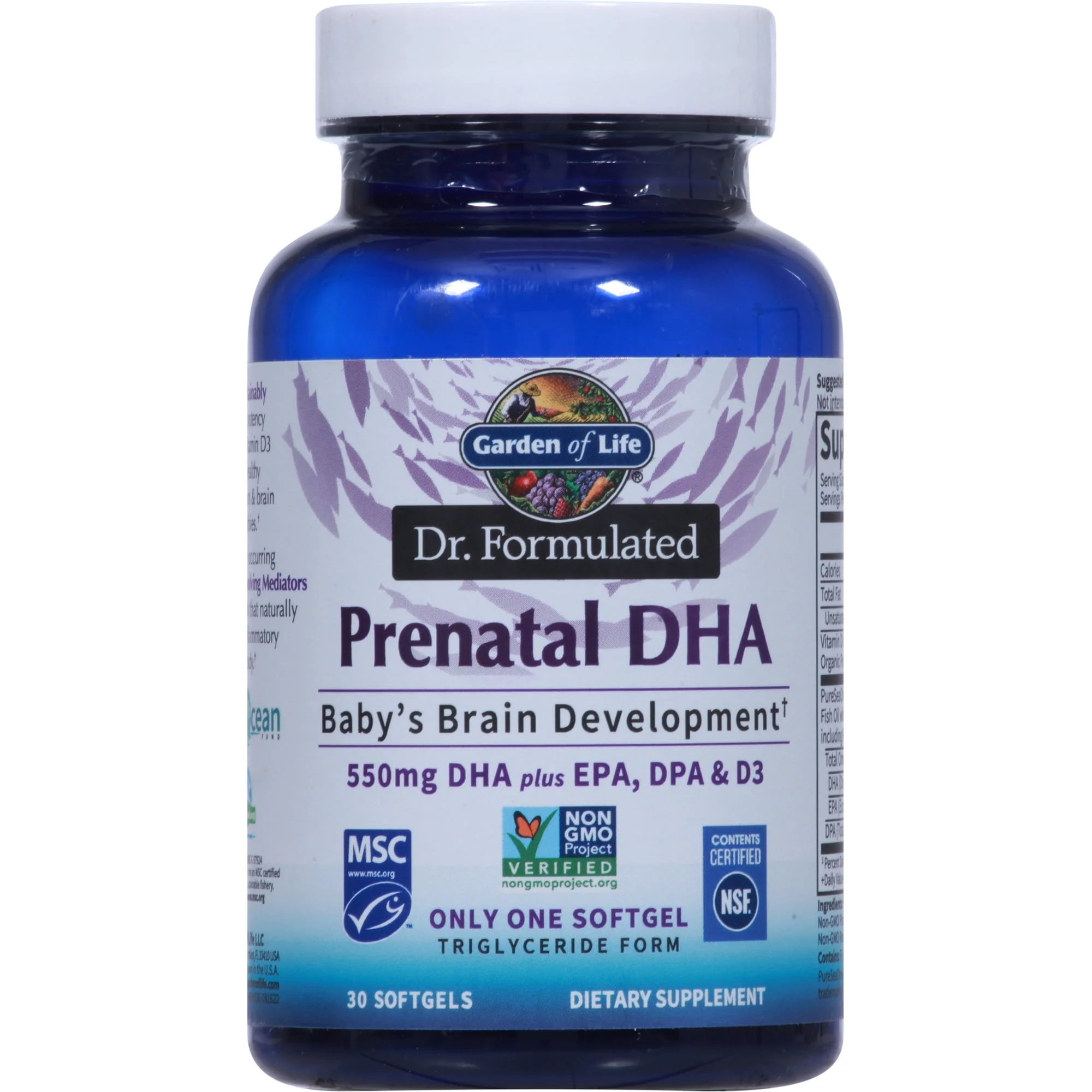 Garden Of Life Prenatal DHA Softgels