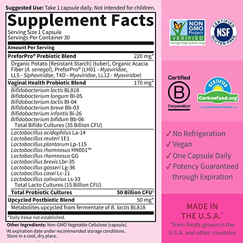 Garden Of Life Probiotics Women's PH 50 Billion, - Image 5
