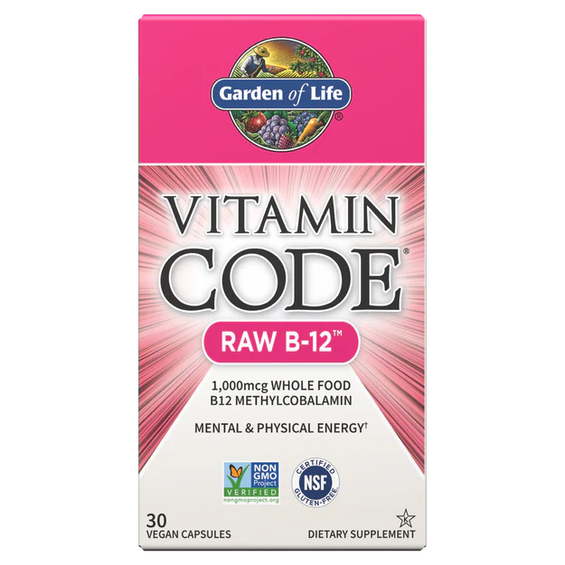 Garden of Life Vitamin Code RAW B-12 1,000mcg
