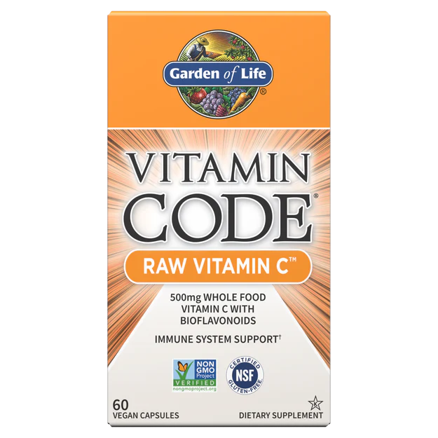 Garden of Life Vitamin Code Raw Vitamin C Capsules