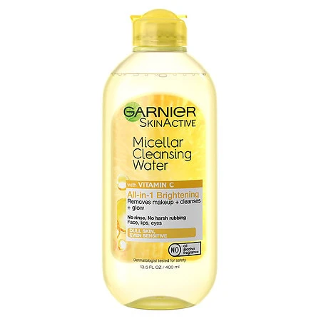 Garnier, SkinActive, Micellar Cleansing Water with Vitamin C, 13.5 Fl Oz