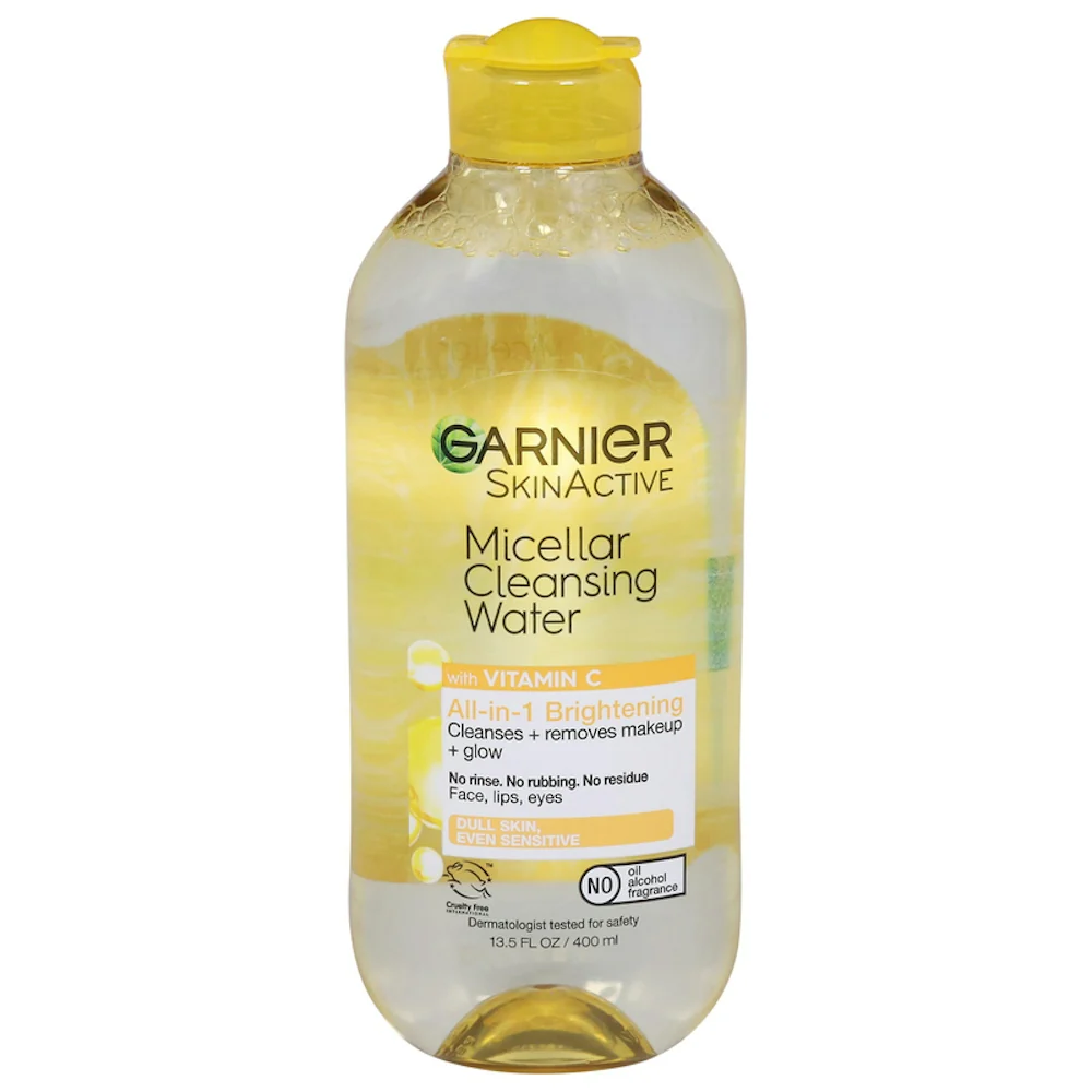 Garnier, SkinActive, Micellar Cleansing Water with Vitamin C, 13.5 Fl Oz - Image 2
