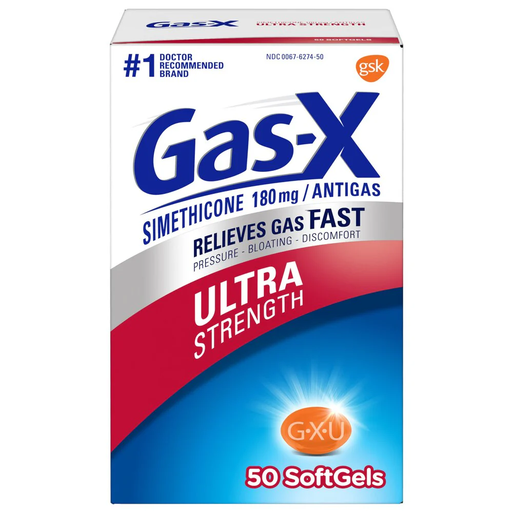 Gas-X Ultra Strength Anti-Gas Softgels 50ct