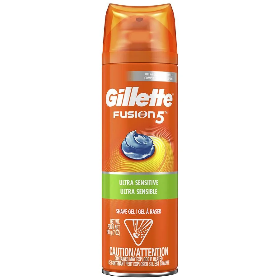 Gillette Fusion5 Hydragel Ultra Sensitive 7Oz