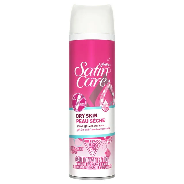 Gillette Satin Care Dry Skin Gel 7Oz