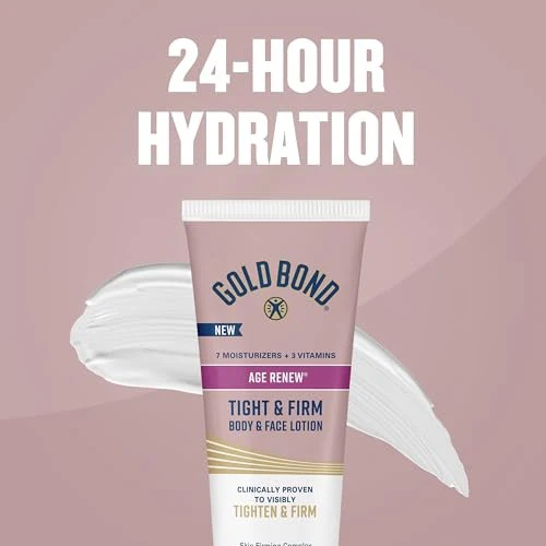 Gold Bond Plumping Collagen Body & Face Serum Lotion Cherry Blossom 8.0 Oz - Image 3