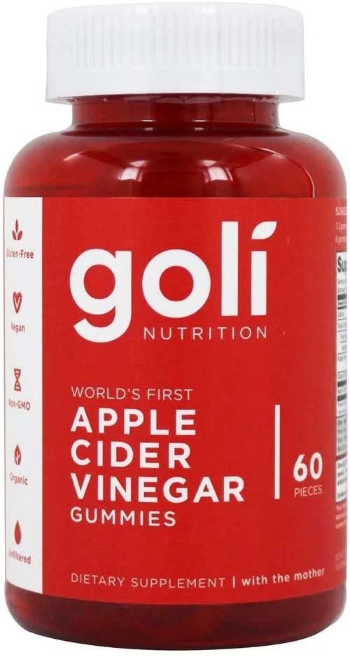 Goli Apple Cider Vinegar 60 Gummies