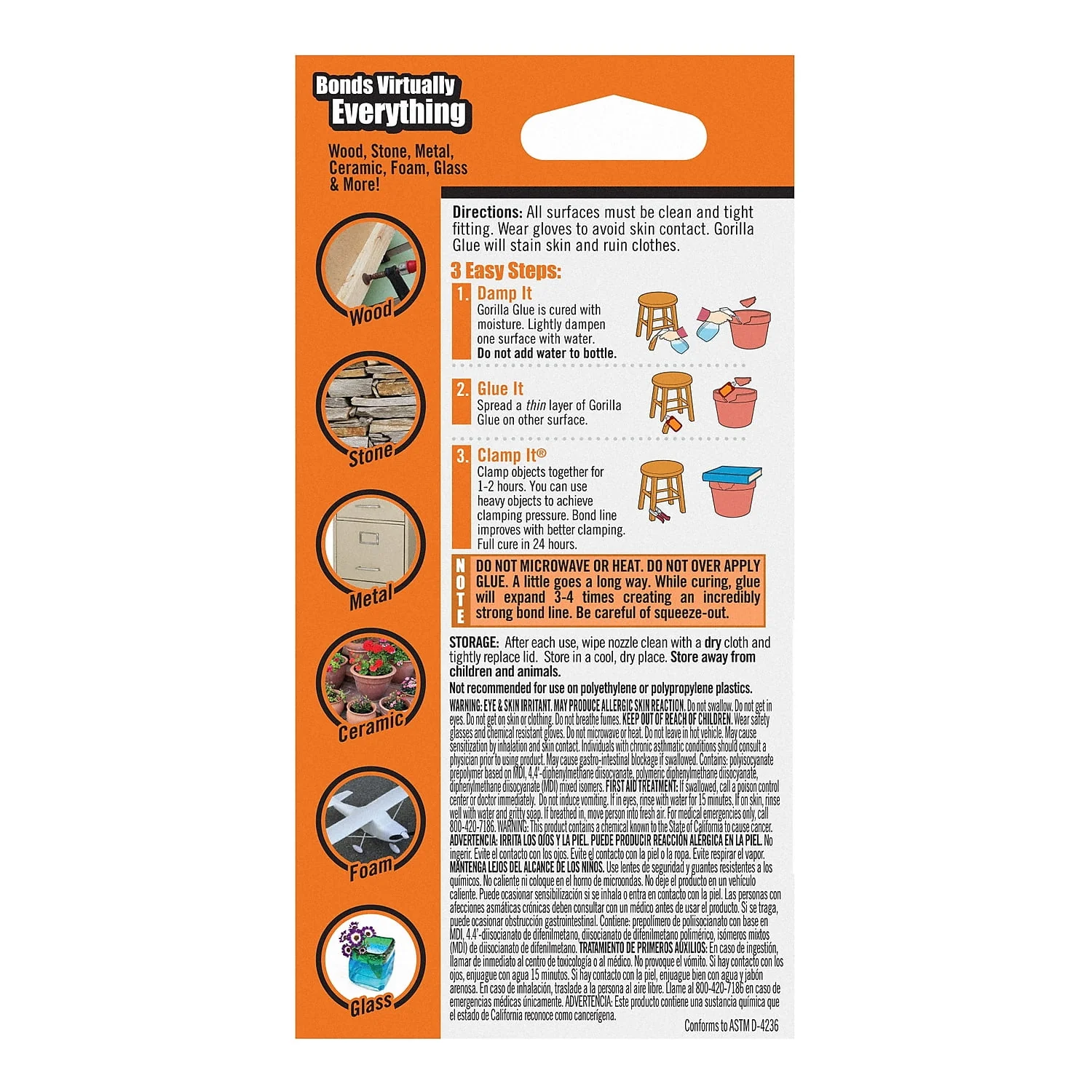 Gorilla Original Glue 2oz - Image 2