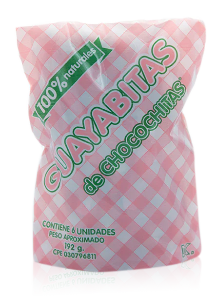Guayabitas de Chocochitas 6 Unidades