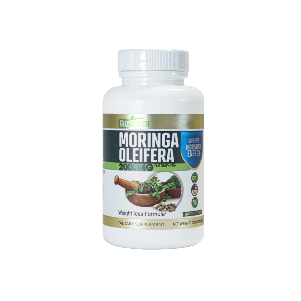 Guz Health Moringa Oleifera 2000mg 120 Capsules