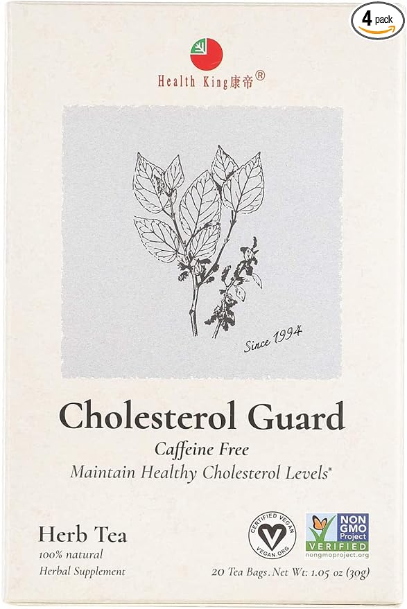 Health King Cholesterol Guard Herb Tea Bags 20ct