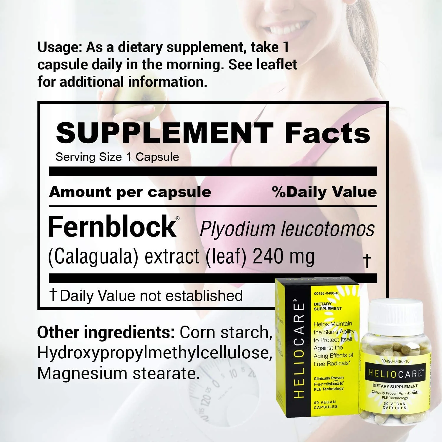 Heliocare Daily Antioxidant 60 Capsules - Image 2