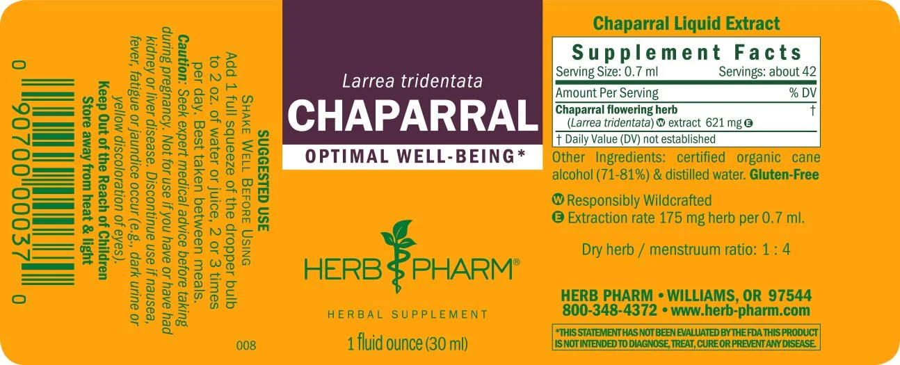 HERBS PHARM CHAPARRAL 1Oz - Image 2