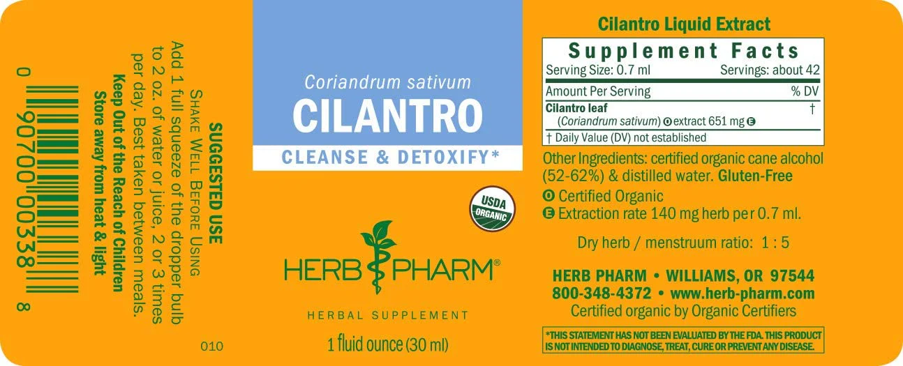 HERBS PHARM CILANTRO 1 Oz - Image 2