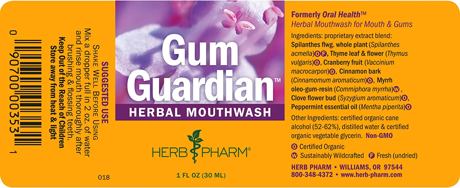 HERBS PHARM GUM GUARDIAN 1Oz - Image 2