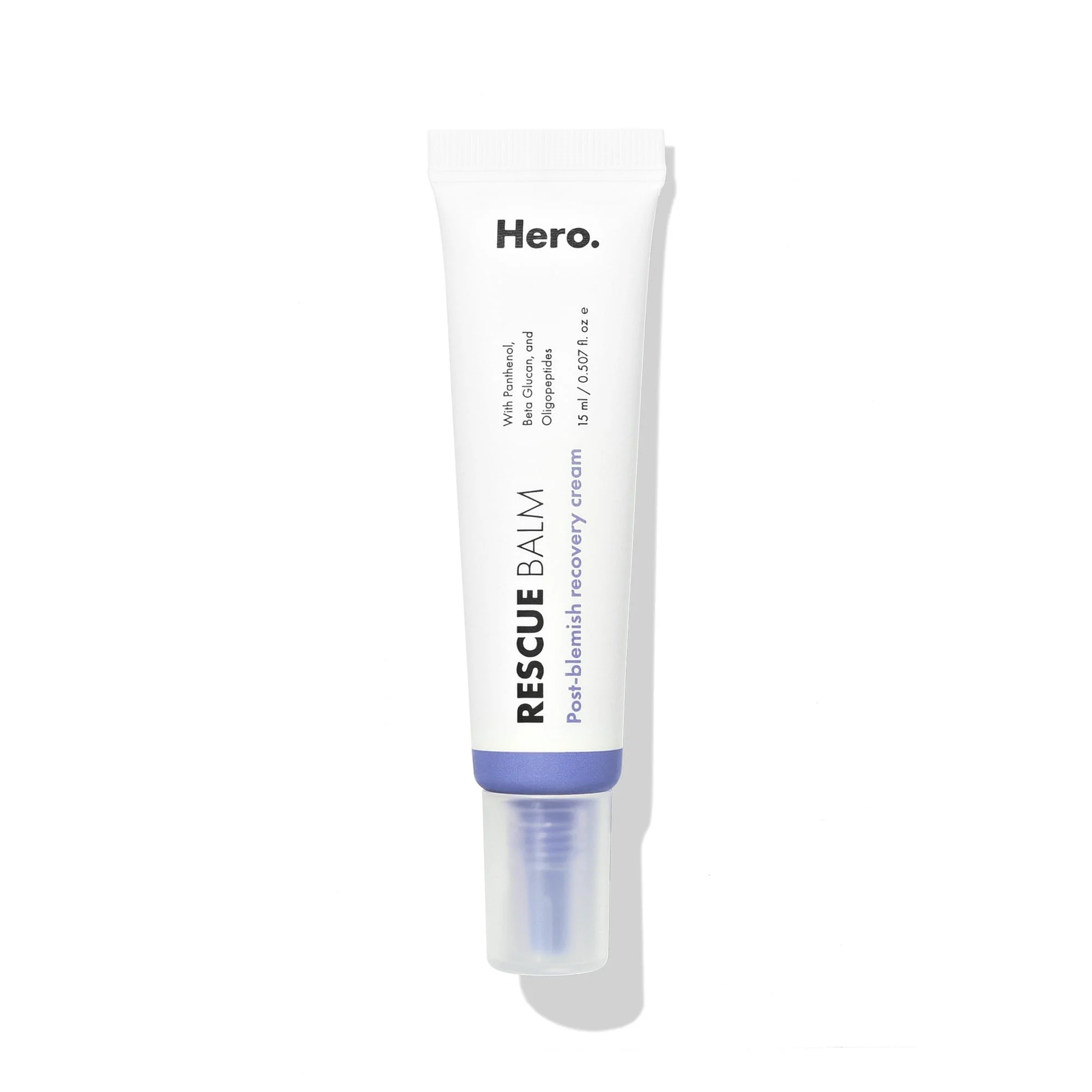 Hero Rescue Balm Post Blemish Recovery Cream for Dry Red-Looking Skin 0.5oz - Image 2