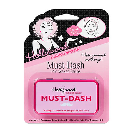Hollywood Fashion Secrets Must-Dash Pre-Waxed Strips, One Size