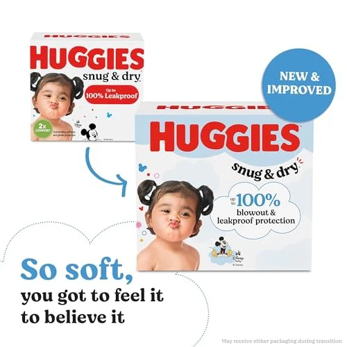 Huggies Snug & Dry Diapers Size 3 - 34ct - Image 2