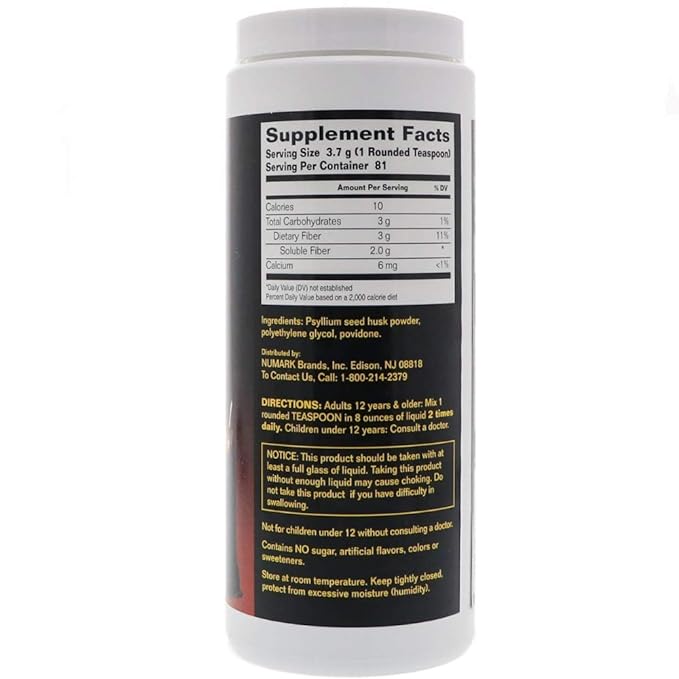 Hydrocil Instant Fiber Laxative 10.6Oz - Image 2