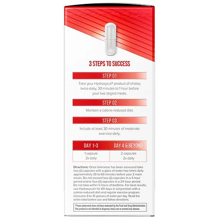 Hydroxycut Loose Weight Caplets 72ct - Image 3
