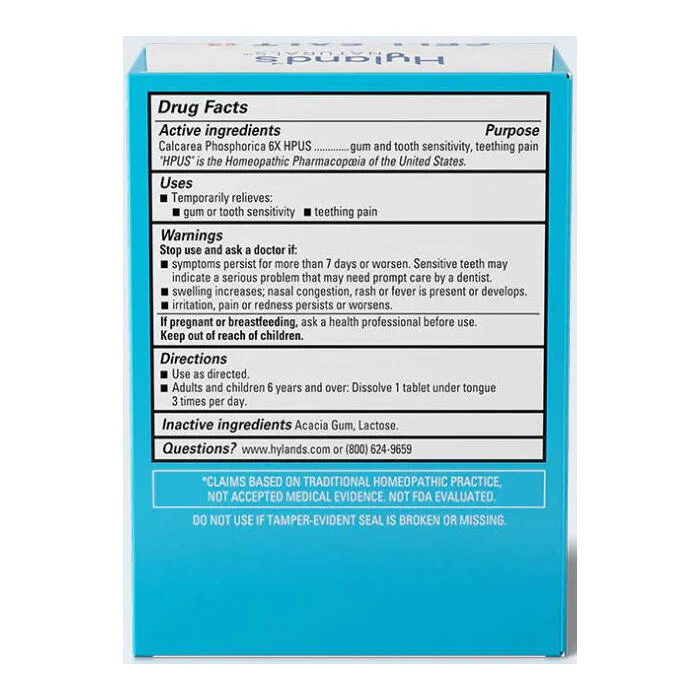 Hylands Cell Salt #2 Calc Phosp 6X 100 Tablets - Image 2