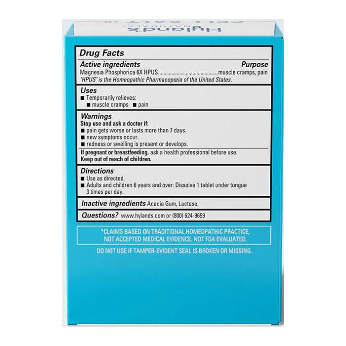 Hyland's Cell Salt #8 Mag Phos 6X 100 Tablets - Image 2