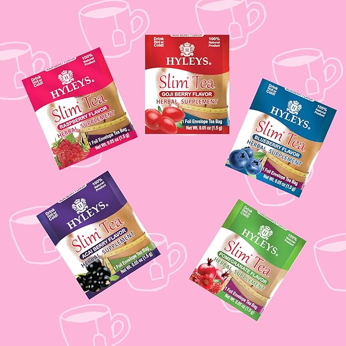Hyleys Slim Tea 5 Flavor Tea 25ct - Image 2