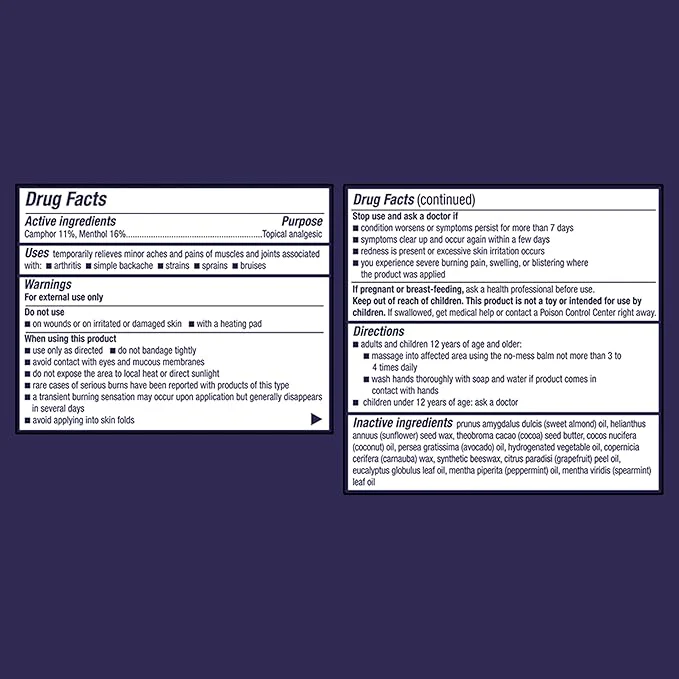 Icy Hot Pro Pain Relief Massage Balm 1.25oz - Image 2