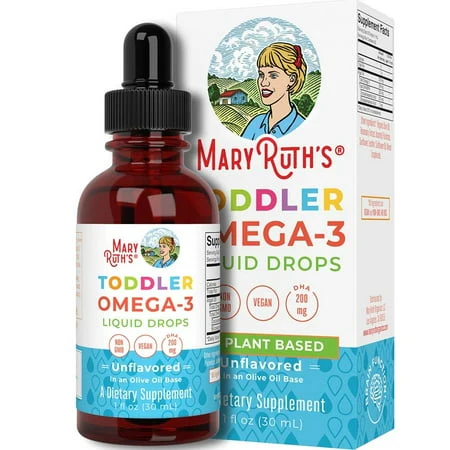 Mary Ruth's Infant & Toddler Omega-3 Liquid, Unflavored, 1oz - Image 2