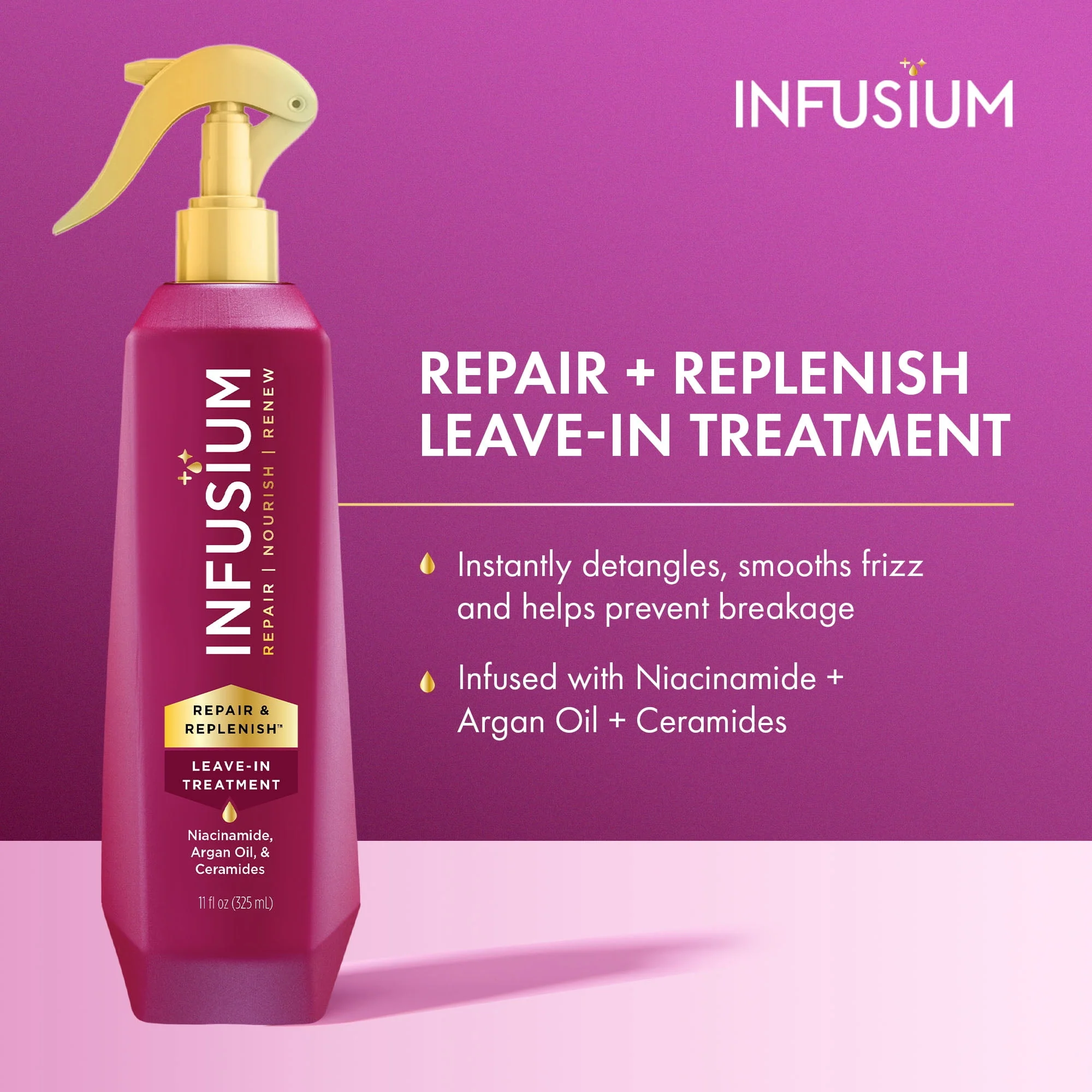 Infusium Avocado Olive Oil Leave In Treatment 13.oz - Image 2