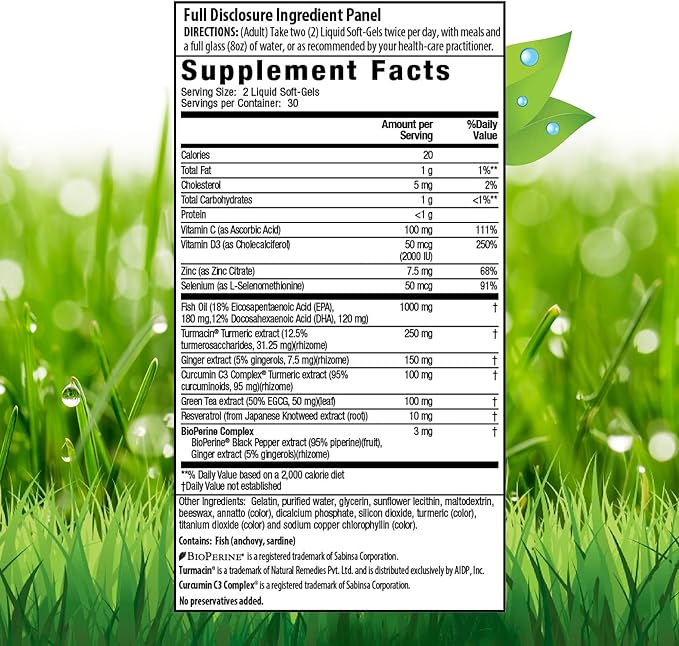 Irwin Naturals Inflamma Less With Turmacin® Extract Strong Softgels 60ct - Image 2